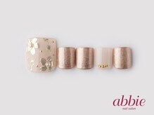 ネイルサロン アビー 宮益坂店(abbie)/ミラーフラワーフット　￥13112