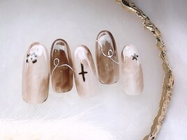 ハロウィンネイル￥7980