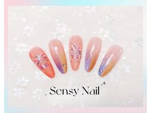 センシー ネイル スタジオ(Sensy Nail Studio)/夏に付けたい花火ネイル