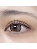 【Eye】梅雨時期でもバッチリ！韓国風束感まつげパーマ ¥6600
