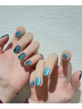 サムズアップネイル(thumbs up nail)/お客様ネイル