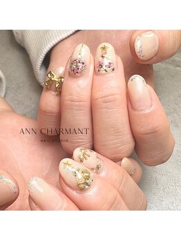 アンシャルマンネイルスタジオ(Ann charmant nail studio)/セレクトアートコース¥6,800～