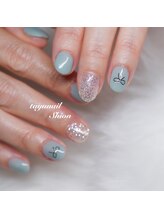 たゆ ネイル(たゆnail)/パラジェルリボンネイルデザイン