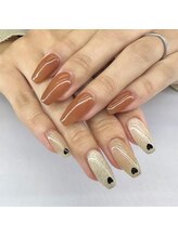 サランネイル(sarang nail.)/5本アート