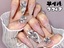 ネイルマフィア 池袋店(NAIL MAFIA)/キラキラフラッシュネイル