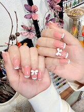 ELLE NAIL SALON【エルネイルサロン】西川口　【NEW OPEN】/リボンパーツ/ELLE NAIL西川口
