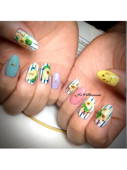 ネイルサロンアンドスクールエムズブロッサム(Nailsalon & school M's Blossom)/ジェルアート込コース