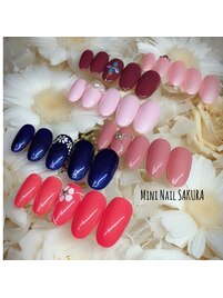 Mini Nail SAKURA◇デザイン