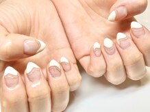 ネイルキュート アンド クールラッシュ 亀有店(nailcute & CoolLash)/アレンジフレンチ