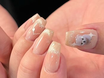 シェリーラメール 原宿店(cherie la mer)/チークマグネットネイル