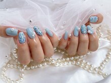 アンジュ(Ange)/【Rika】ツイードネイル