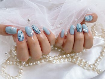 アンジュ(Ange)/【Rika】ツイードネイル