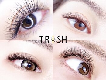 トリッシュ(TRISH)の写真/お肌が敏感な方もマツエクを受けて頂けます◎【沁みにくい&負担ゼロ】[千葉/アイラッシュ/アイブロウ]