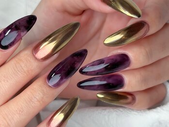 グランドオウジャ(Grand Ouja)/Purple x Gold