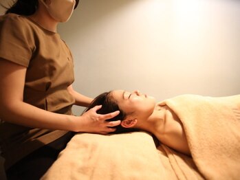 ヘッドスパアンドプライベート ミライ(Head Spa & Private mirai)の写真/なかなか抜けない疲れは、ドライヘッドスパで解消！水やオイルを使用しないので、気軽に疲れをスッキリ♪