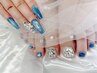 ハンドorフットネイル◆60分持ち込みアート (初回オフ/ケア)¥4980