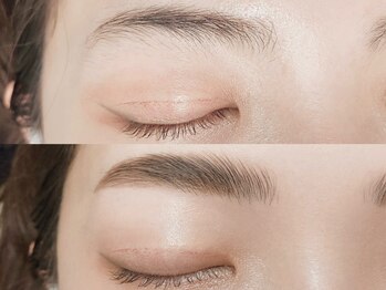 テティナ 川越店(Tetyna)の写真/美眉スタイリングで抜け感◎《アイブロスタイリング》お顔の印象が変わります♪仕上げメイクのご提案も★