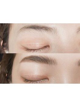 アイブロウメニューがあるサロン