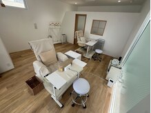 マル ネイル(maru nail)/落ち着ける空間になってます。