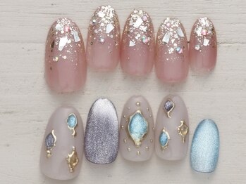 ネイルミックス 池袋店(Nail Mix)の写真/【5990円★トレンドコース(60分)】周りと差がつく最旬ネイル!毎月変わるデザインは9種類/池袋