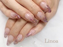 リノア(Linoa)/【Hand】ラメグラデーション