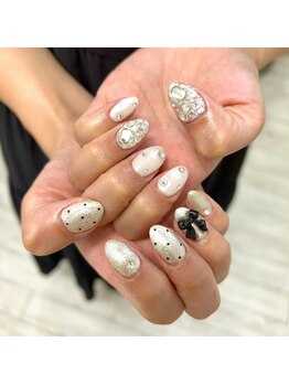 フルール 錦糸町店(Fleur)の写真/何度でもオフ無料/21時迄営業★アニマルネイルもやり放題定額コースで！ニュアンス系も対応【写真:¥9500】