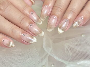 トラストネイル 佐野店(TRUST Nail)/マグネットフレンチ