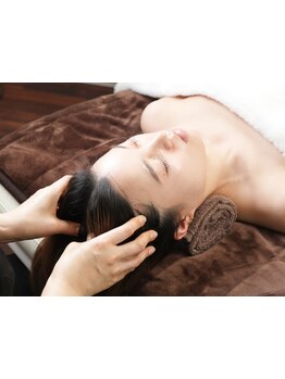 ヘッドスパで癒されたい