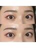 <眉・まつ毛set>美眉スタイリングWAX(間引き有)&まつげパーマ ¥13000→¥11000