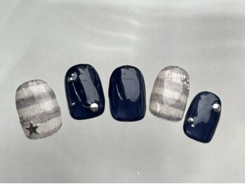 アイネイルズ 恵比寿店(I nails)/マンスリーボーダー 8500円