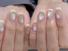 ルネネイル(Lune nail)/マグネット・フレンチ