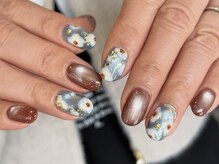 サトリネイルルーム 西宮北口(satori nail room)/more art/花風♪
