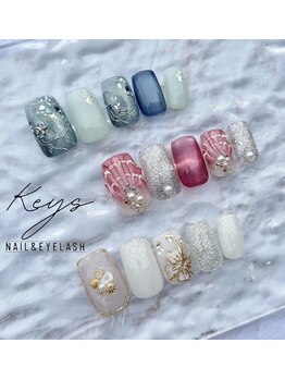 ネイルサロン キーズ(Nail salon Keys)の写真/人気クーポン♪【シンプルナチュラルアート￥5670/今月のキャンペーン￥6120/大人気ニュアンスアート￥6300】