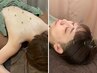 【首肩こり・眼精疲労に】首肩・背中+頭の鍼灸45分◎身体を集中ケア