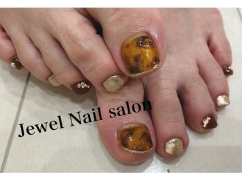 ジュエルネイルサロン(Jewel)/べっ甲ネイル