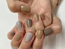 ダイナ ムーン(Dyna moon.)/秋色ワンカラーネイル
