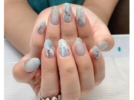 大理石ネイル