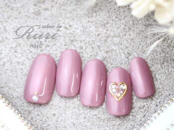 サロンドルリネイル(salon de Ruri nail)/【4月以降価格】■¥7200