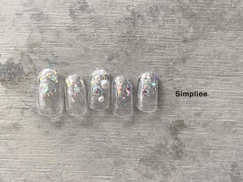 シンプリー 西荻窪店(Simpliee)/定額ネイル￥6900