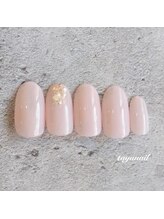 たゆ ネイル(たゆnail)/春らしいナチュラルネイル♪