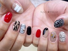 ネイルトリート 茨木駅前店(NAIL TREAT)/ニュアンスデザイン