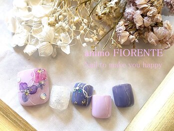 アニモ フィオレンテ せんげん台西口店(animo FIORENTE)/【定額フットネイル】¥9000