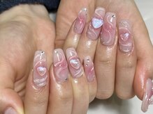 インク(inc)/クリアチークネイル