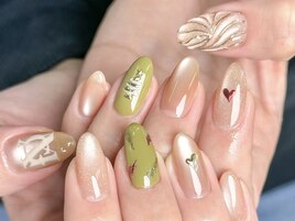 クリスマスネイル