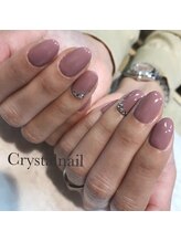 クリスタルネイル ボンベルタ橘店(CRYSTAL NAIL)/シンプルネイル