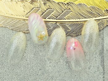 ネイルズガッシュ 武蔵小山店(NAILsGUSH)/ウェービングシェル*