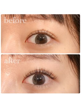 ビビデバビデ(Vivide Vavide)/【まつエク】エクステでマツパ風