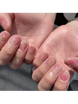 ネイルズトーキョー(nails TOKYO)/桃ネイル