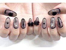 ミナミネイル(MINAMI NAIL)/ブラックリボン