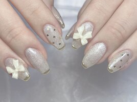 リボンネイル♪